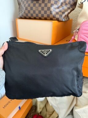 Black Prada Pouch